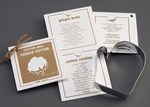 Personalized Mitten Stock Shaped Cookie Cutters!