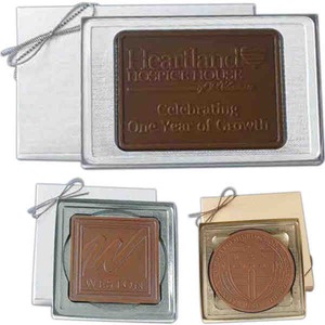 Molded Chocolates, Custom Imprinted With Your Logo!