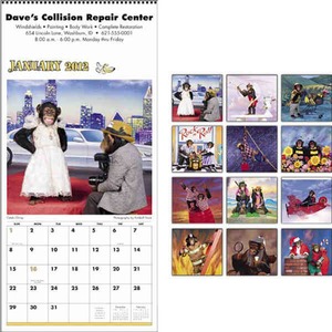 Monkey Business Executive Calendars, Custom Made With Your Logo!