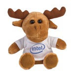 Custom Printed Stuffed Moose!
