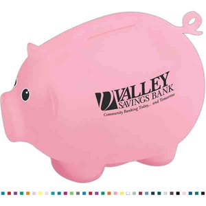Moving Tail Piggy Banks, Custom Imprinted With Your Logo!