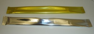 Bamboo Gold and Silver Wrapper Chopsticks, Customized With Your Logo!