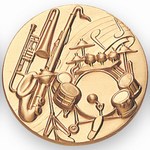 Custom Engraved Music Jazz Emblems and Seals!