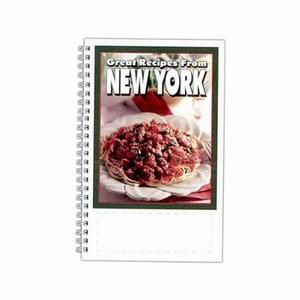 New York State Cookbooks, Custom Imprinted With Your Logo!