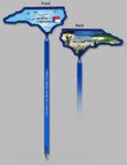 Custom Imprinted 	North Carolina State Shaped Items!