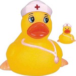 Custom Printed Nurse Rubber Ducks!