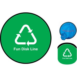 Nylon Flying Saucers and Discs, Custom Imprinted With Your Logo!