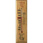 Custom Printed Oak Wood Thermometers!