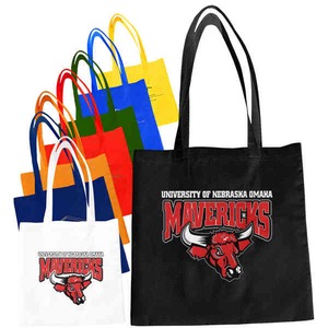 Orange Color Tote Bags, Personalized With Your Logo!