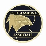 Custom Engraved Outstanding Associate Emblems and Seals!