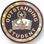 Custom Engraved Outstanding Learner Emblems and Seals!