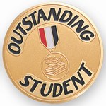 Custom Engraved Outstanding Student Emblems and Seals!