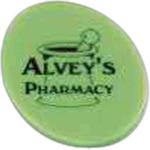 Custom Printed Oval Shaped Erasers!