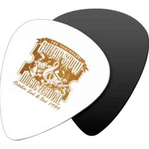 Oversized Guitar Picks, Customized With Your Logo!