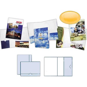 Oversized Pocket Large Presentation Folders, Customized With Your Logo!