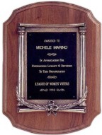 Airflyte Wooden Plaque Awards, Custom Engraved With Your Logo!
