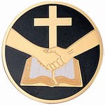 Custom Engraved Partners in Faith Emblems and Seals!