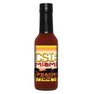 Peach N Pepper Hot Sauces, Custom Imprinted With Your Logo!