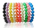 Custom Printed Pendant Bead Bracelets!