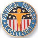 Custom Engraved Physical Fitness Emblems and Seals!