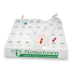 Custom Printed Pill Boxes with Jumbo Compartments!