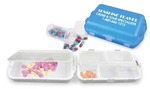Custom Printed Pill Boxes with Removable Compartments!