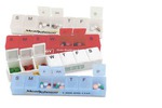 Custom Printed Pill Boxes with Snap Tight Lids!