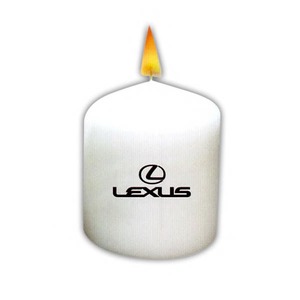 Pillar Candles, Custom Imprinted With Your Logo!