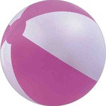 Personalized Pink and White Beach Balls!