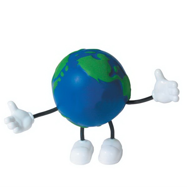 Earth Day Stress Ball Squeezies, Custom Imprinted With Your Logo!