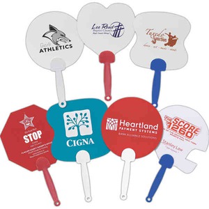 Plastic Fans, Custom Imprinted With Your Logo!
