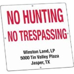 Custom Printed Plastic Political Election Campaign Signs!