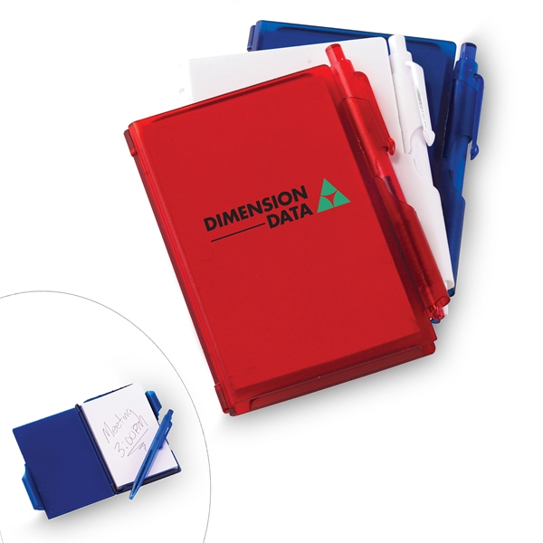 Pocket Notepad Holders With A Pen, Custom Made With Your Logo!