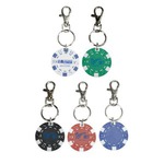 Custom Printed Poker Chip Keychains!