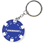 Custom Printed Poker Chip Key Chains
