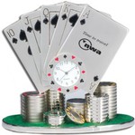 Custom Imprinted Poker Clocks!