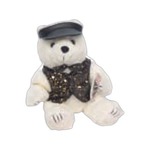 Custom Printed Poker Stuffed Bear