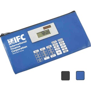 Pouches with Calculators, Custom Imprinted With Your Logo!
