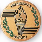 Custom Engraved Presidents Award Emblems and Seals!