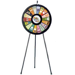 Prize Wheels, Custom Imprinted With Your Logo!