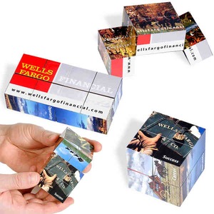 Puzzle Cubes, Custom Imprinted With Your Logo!