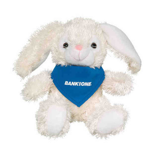 Stuffed Bunny Rabbits, Personalized With Your Logo!