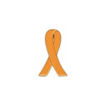Custom Printed Awareness Ribbon Pins