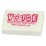 Custom Printed Rectangle Shaped Erasers!