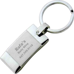 Rectangle Shaped Key Tags, Custom Designed With Your Logo!