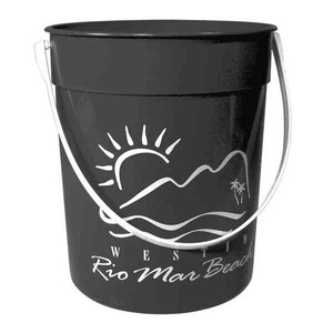 Recycled Material Buckets, Custom Made With Your Logo!