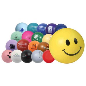 Red Color Stress Balls, Custom Decorated With Your Logo!