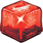 Customized Red Cool Gel Light Up Ice Cubes!