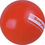 Custom Decorated Red Solid Color Beach Balls!