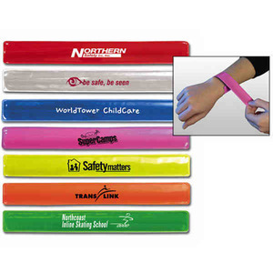 Reflective Wrist Bands, Custom Printed With Your Logo!